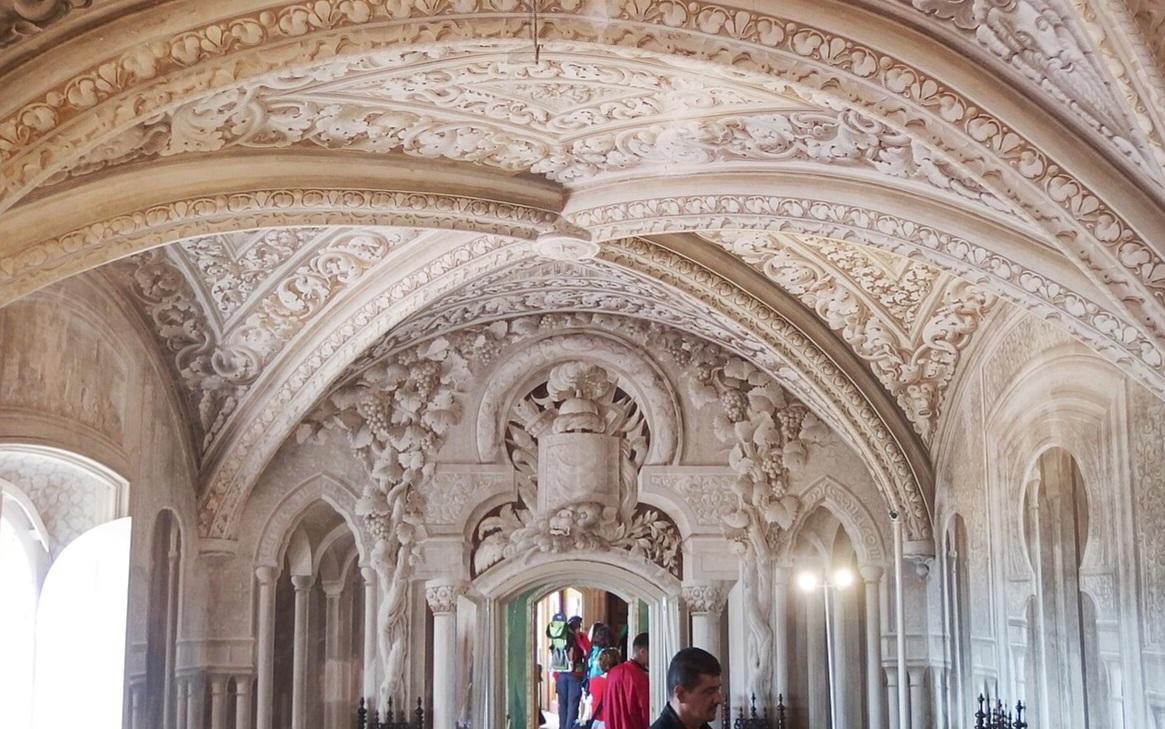 Sintra palacio nacional da pena sala arabe 1